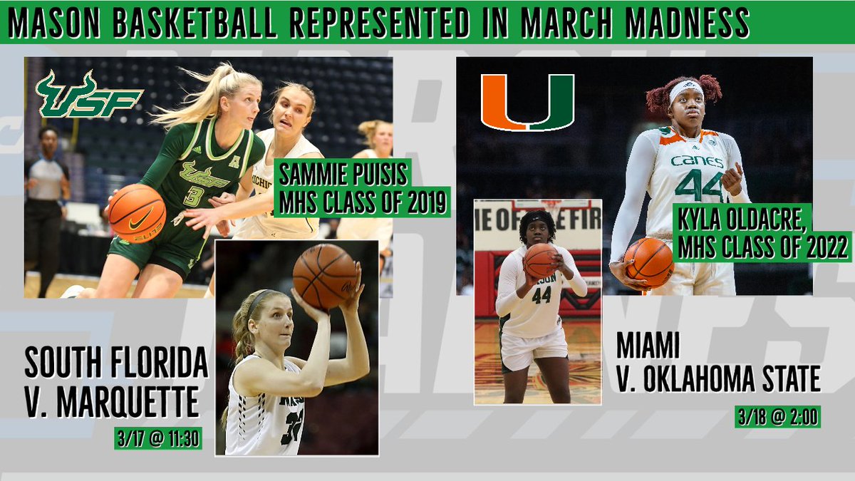 MHSsportsradio's tweet photo. Former @MHSGirlsBBall1 All Americans 'marching' on https://t.co/MUvZ77U8B3