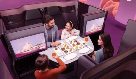 indoflyer's tweet photo. Perlu diingat, pesawat yang diterbangkan ke Indonesia terutama Jakarta adalah kapal keruk. Seringkali bukan konfigurasi terbaik airline tersebut yang dikirim ke Indonesia. Contoh: Walaupun A350 dikirim ke Indonesia, tapi by default yang non Q Suites.
Manage your expectations 🫶 https://t.co/cYPdacCYlY