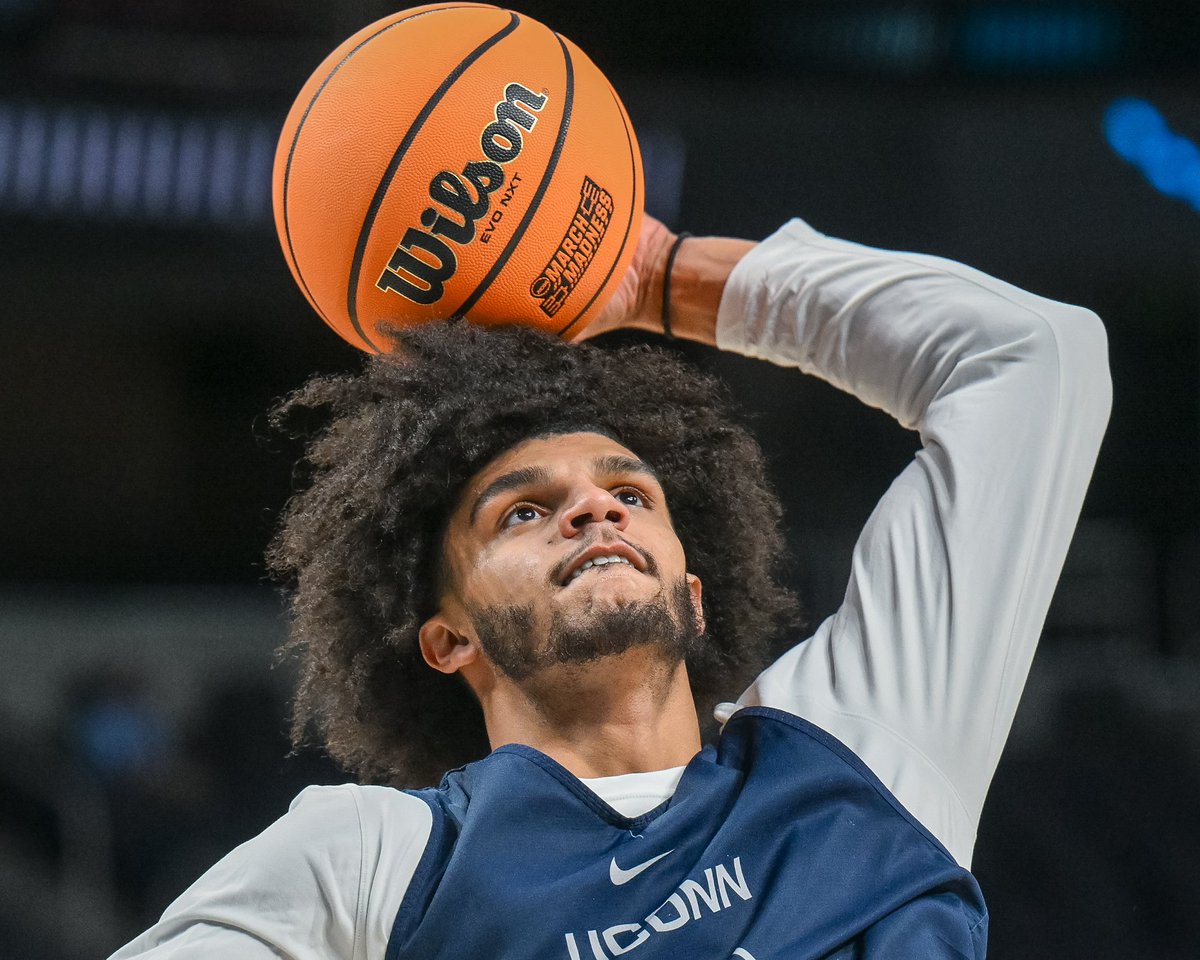 Albany Academy grad and UConn jr Andre Jackson dunks a @MarchMadness basketball at the NCAA open practice on Thursday. #albanyacademy #mvparena #nikonsports More stories and photos <a href="/timesunion/">Times Union</a>