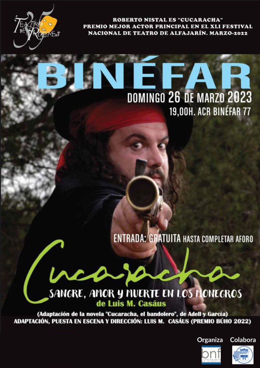 JCGCazcarra's tweet photo. #cine #teatro #cuentos #Binéfar es #cultura https://t.co/IFlmtOcVJS