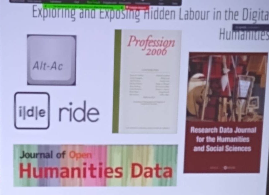 Spotted! #RIDE auf den Folien der Closing Keynote auf der #dhd2023 - wer nochmal im letzten Issue stöbern möchte —&gt; ride.i-d-e.de/issues/issue-1… #rideorride #enjoytheride #reviewingrocks