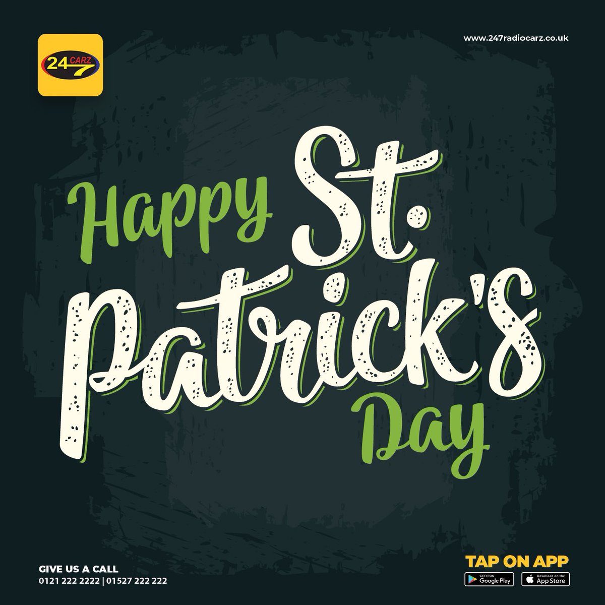 247Carz's tweet photo. Wishing everyone in Ireland and around the world a very happy St Patrick's Day! ☘️ https://t.co/DGEO1GT2xW