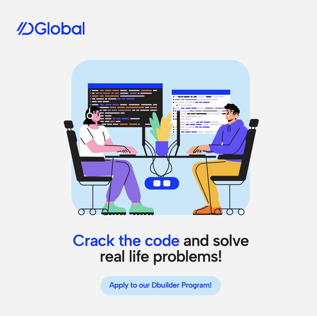 We are seeking talented graduates who are eager to launch their careers and gain practical experience in our organization! 

APPLY NOW!
Link: lnkd.in/d5VY9enM

#dglobal #softwareengineer #hiring #fintech