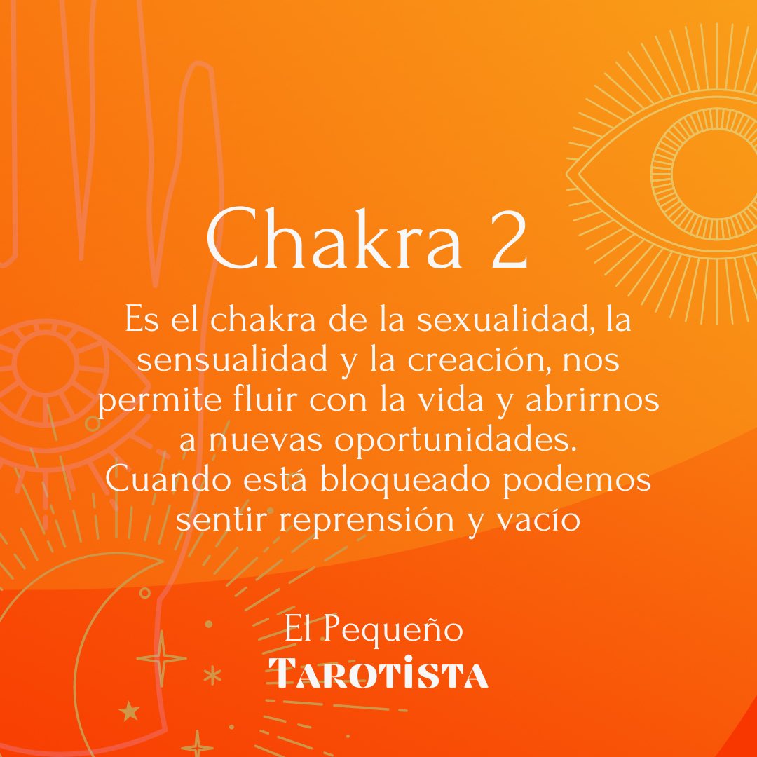 TarotistadelSol's tweet photo. ¿Qué son los chakras? ¿Qué pasa cuándo están bloqueados ? https://t.co/2BtFIGR9zJ