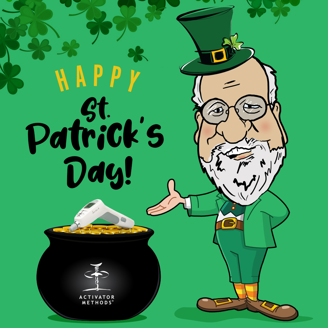 activatormethod's tweet photo. Happy St. Patrick's Day from all of us here at Activator Methods! π#activatormethods #chiropractor #chiropractic #stpatricksday https://t.co/MuysUythJN