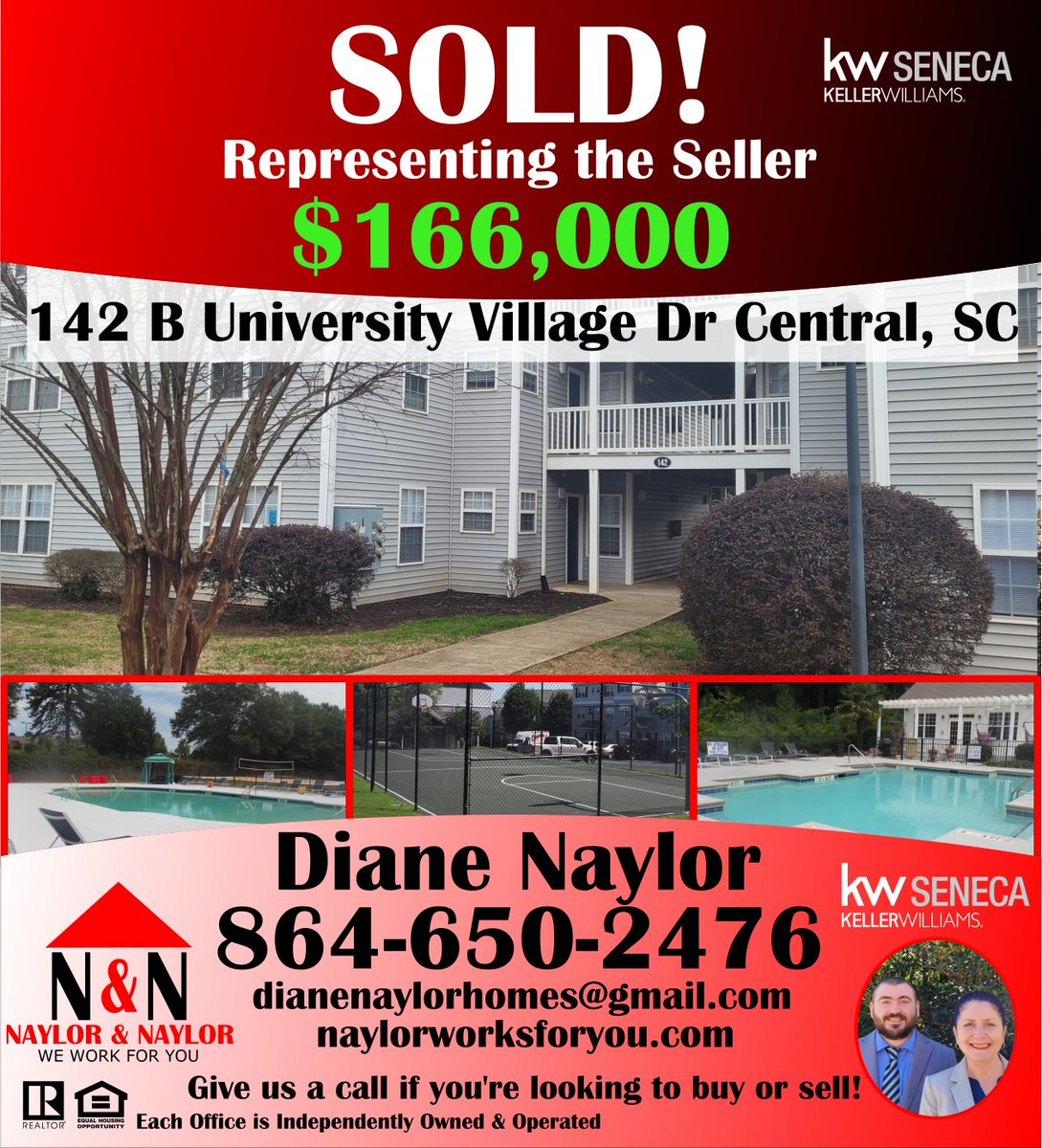 #sold by Naylor &amp; Naylor! Another Universtiy Village condo succesfully closed. Big thanks to our clients that put their faith in us to get the job done. If there is any property you need to get sold just give us a call and we will be happy to help! #naylorandnaylor #realestate