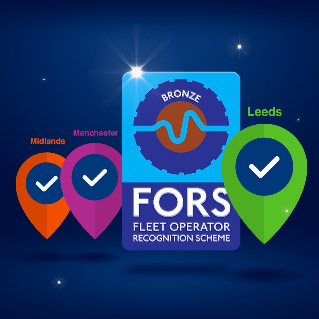 Achieving FORS Bronze at our Midlands depot in September 2022 made us even more motivated to acquire the same at our Leeds &amp; Manchester sites. We are absolutely delighted to share that we’ve done it! All 3 premises within the Walkers group are now FORS Bronze accredited!