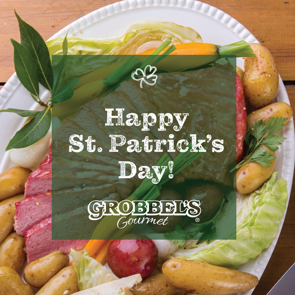 HAPPY ST. PATRICK’S DAY!! ☘️☘️☘️Wishing everyone a happy and safe holiday! (Day 7 of 7 days to #stpatricksday ) #countdown #cornedbeef 

Find a link to our classic Corned Beef and Cabbage recipe here: ow.ly/AAjn50NleFx