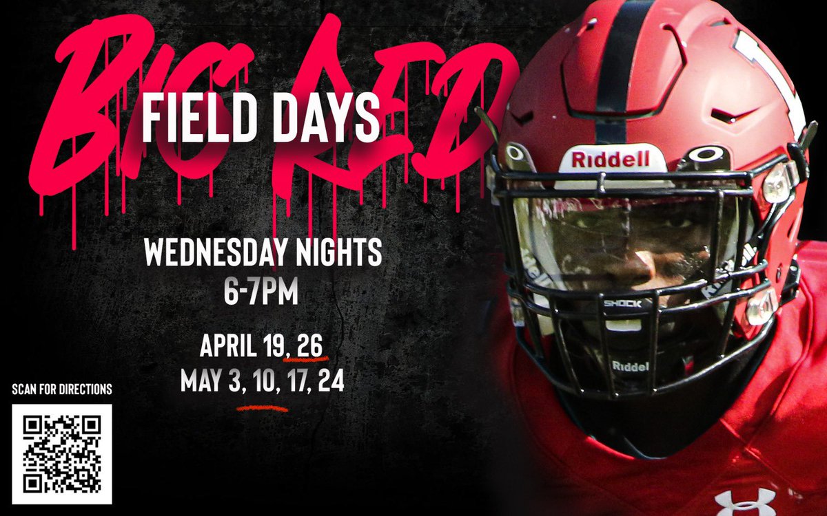 I can't wait to participate in <a href="/LvilleBigRedFB/">Lawrenceville Football</a> Big Red Field Days on both April 26th and May 10th. Super excited to connect with my new teammates!

<a href="/CoachPoeWins/">Napoleon Sykes Jr.</a> 
<a href="/Coach_Loughlin/">Pat Loughlin</a>