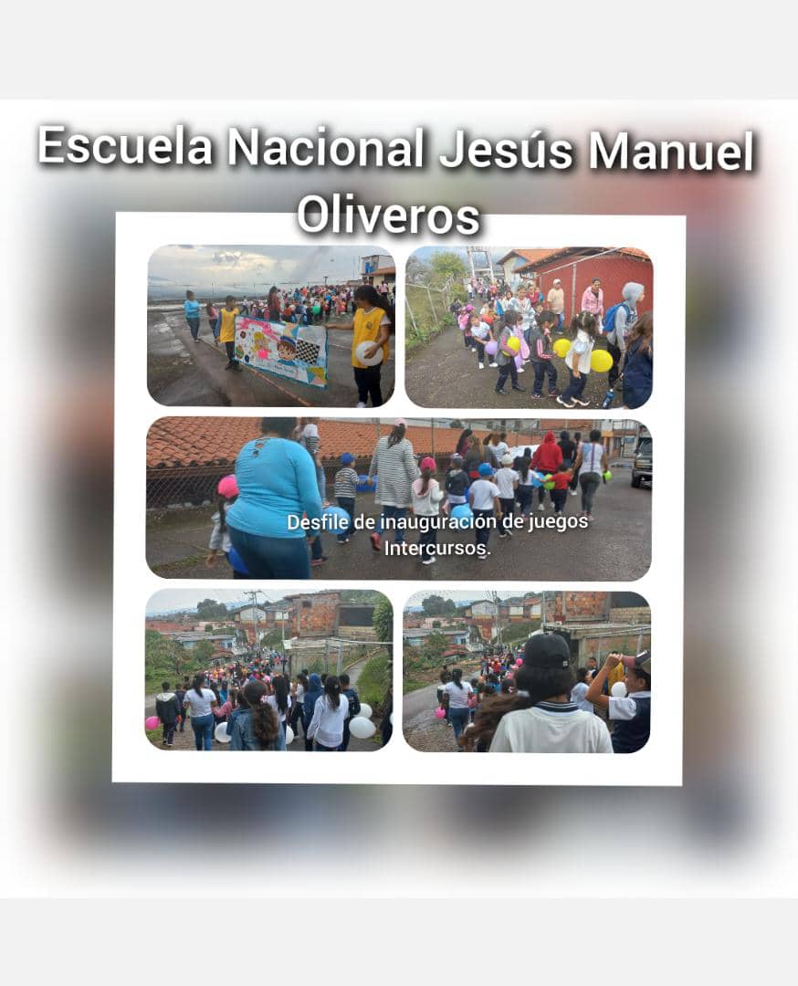 ZetDeporte's tweet photo. Desfile Inaugural De Los Juegos Intercursos, Escuela Nacional Jesus Manuel Oliveros, Municipio Cárdenas, Estado Táchira. @nicolasmaduro
@_laavanzadora
@yelitzepsuv
@mppeducacion
@berzabethg1
@comunidadesed15
@wuikelmanangelp
@activafisica https://t.co/srmuV6r8xo
