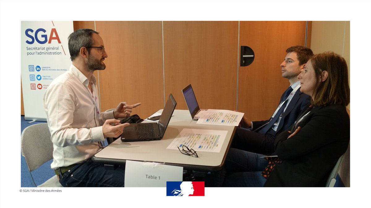 SGArmees's tweet photo. Journée de rencontre fournisseurs à la @CCI_75, co-organisée par la SDPAMG, la délégation à l'accompagnement régional, et @CCI_Paris_IdF. 🎯 : améliorer la compétitivité, élargir le panel des opérateurs économiques et favoriser l'achat responsable.#SGArmées #AchatResponsable https://t.co/4WcuAh8TWw