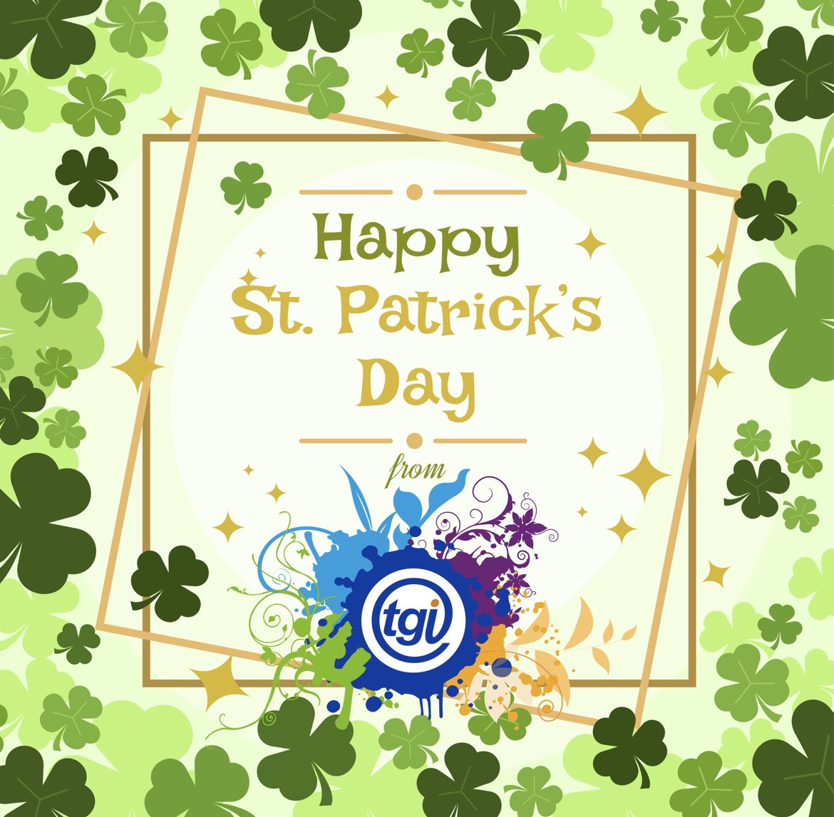 onlyTGI's tweet photo. ☘️ Happy St. Patrick’s Day! ☘️ https://t.co/ReN9PUrqAC