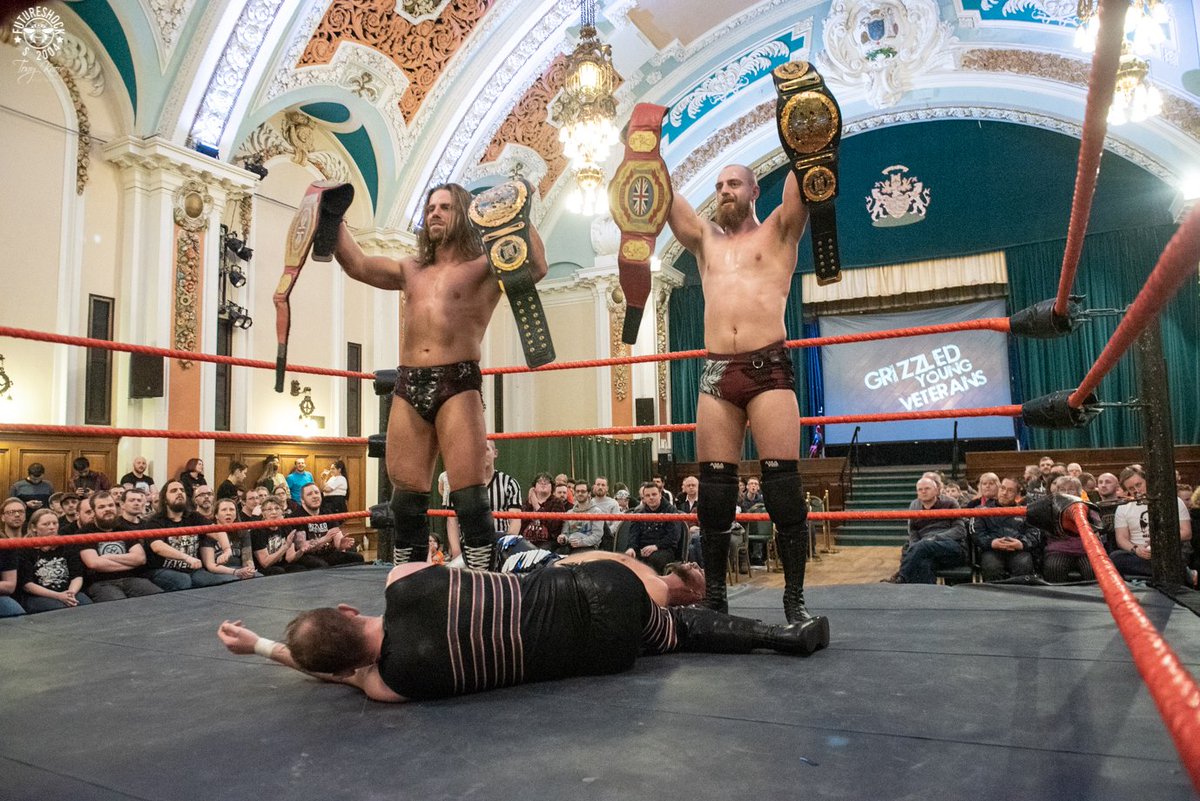 ON THIS DAY IN 2019!

Champions versus champions as the <a href="/NXTUK/">NXT UK</a> and <a href="/FutureShockWres/">FutureShockWrestling</a> Tag Champs faced off at <a href="/SKTownHall/">Stockport Town Hall</a>. 

An instant classic between four pillars of the company. Were you there? What do you remember?