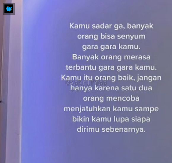 Askrlfess's tweet photo. [askrl] haiii, gimana hari ini? https://t.co/CIy3oHka27