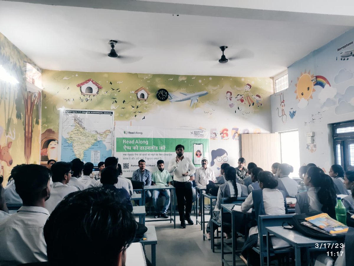 SWARNIM56393687's tweet image. Today about 200students of BED college jointly by ADC and STP fellows of baran team, took session on life skill, and career opportunity. We thank family of piramal foundation, who have prepared such a wonderful platform for us.
#gandhifellow #gandhifellowship 
#PiramalFoundation