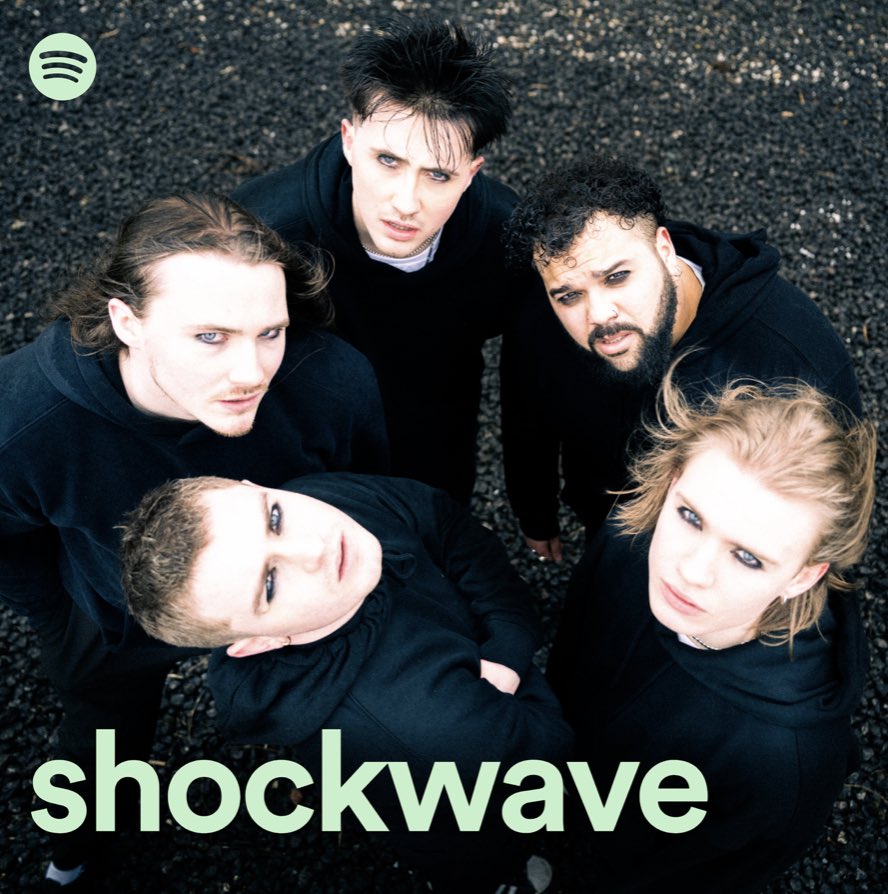 theboybleach's tweet photo. LOOK AT THAT - cheers @spotify @spotifyuk for putting our mugs on the front cover - and for all the playlist love for Daylight Robbery, we’re laaavin it ‼️ https://t.co/OYXAGnCEc0