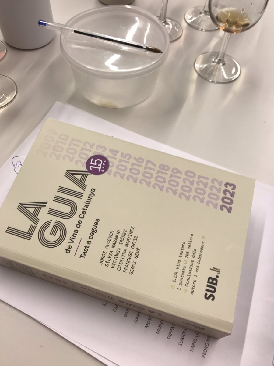 El vino de la última sesión del taller de <a href="/CCUrgell/">CC Urgell - Compte inactiu</a>  "Varietats tradicionals de Catalunya":
Estones PX 2020 de <a href="/EstonesVins/">Estones</a> <a href="/doterraalta/">CRDO Terra Alta</a> 

Acabamos con una cata a ciegas. El premio: <a href="/LaGuiaVinsCat/">La Guia de Vins de Catalunya</a> 

Moltes gràcies equip de La Guia!

#aprender #formar #disfrutar #vicatalà