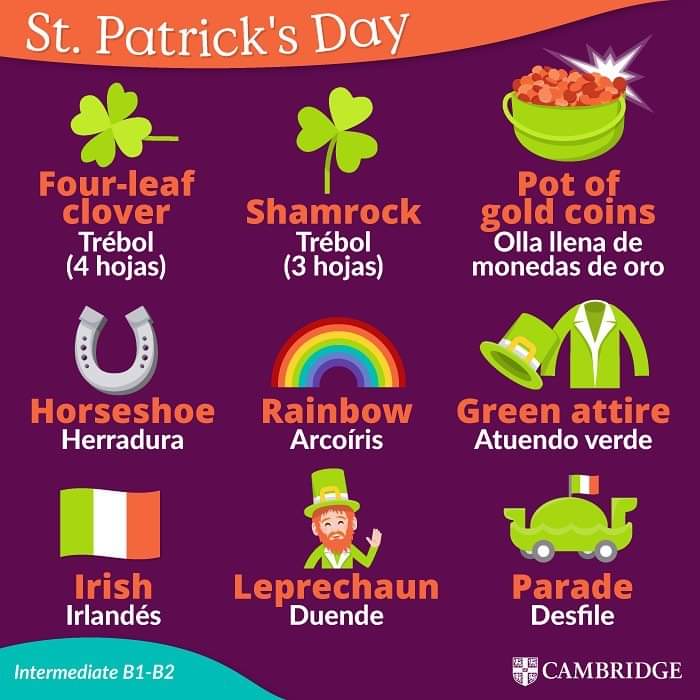 AischaU's tweet photo. 🍀 Día de San Patricio 🍀
San Patrick's Day es una festividad que se celebra el 17 de marzo para conmemorar la muerte de San Patricio, el patrón de Irlanda. Considerado el santo de la buena suerte, por el uso de los tréboles en su tarea evangelizadora https://t.co/WMKDybc5VH