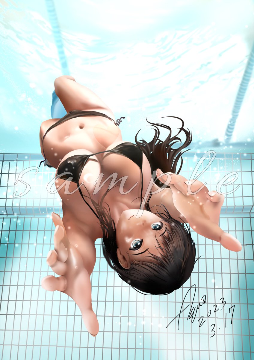 サア夜も更けた事だし寝るといたします
おやすみなさい(o_ _)oスヤー

#水中 
#潜水 
#絵描きさんと繋がりたい 