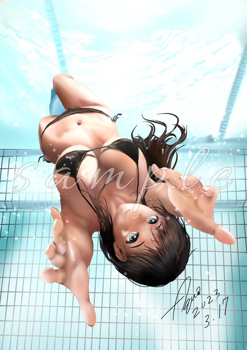 サア夜も更けた事だし寝るといたします
おやすみなさい(o_ _)oスヤー

#水中 
#潜水 
#絵描きさんと繋がりたい 