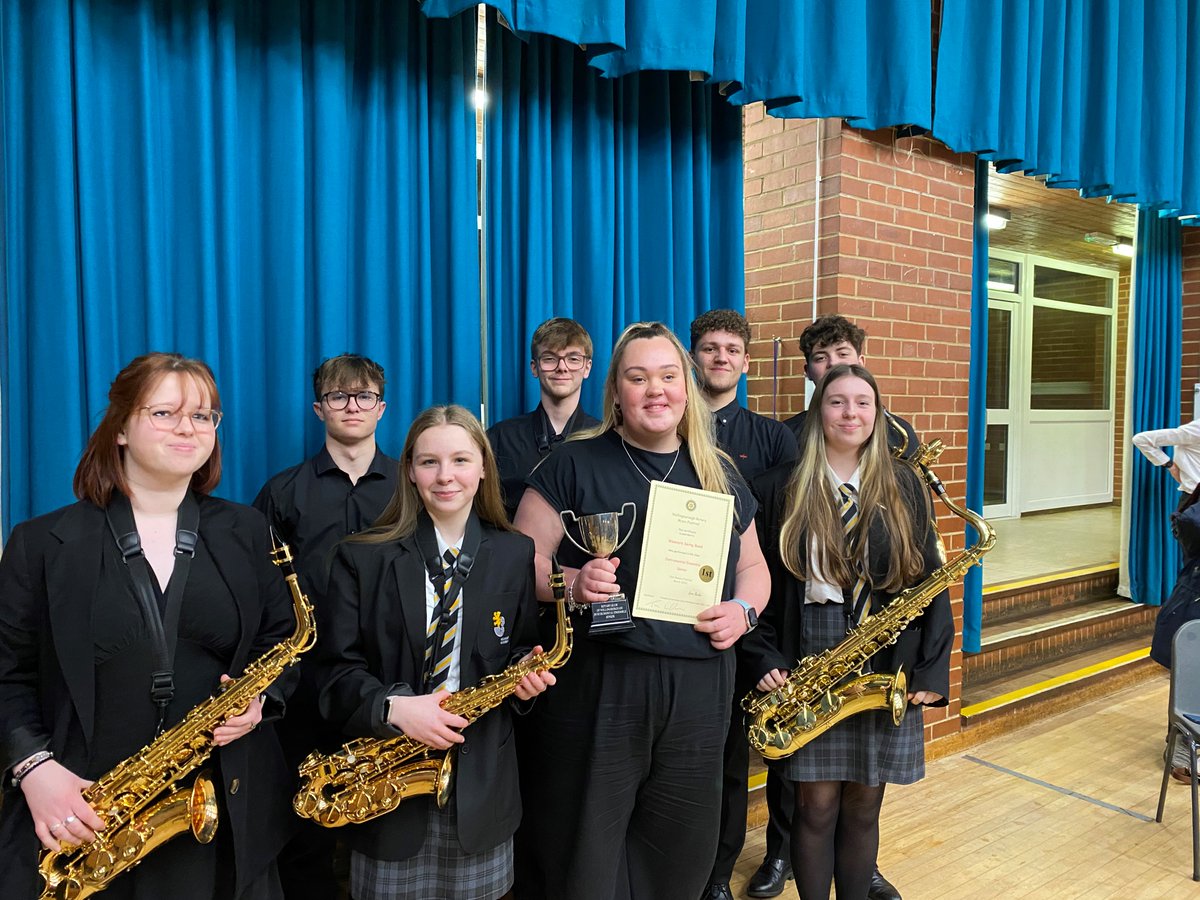 WeaversAcademy's tweet photo. Congratulations to our awesome Swing Band who were awarded 1st place with an outstanding performance at the Rotary Club Music Festival #LearningWithPride https://t.co/4uLKt1cOIw