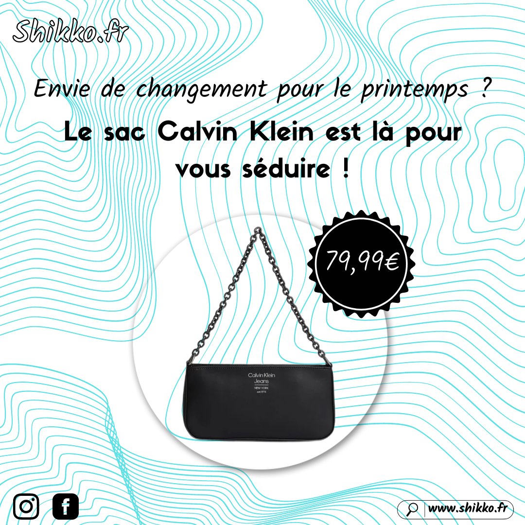 Retrouver ce sac sur : shikko.fr
#sac #CalvinKlein #printemps #shikko #accessoiresdemode
