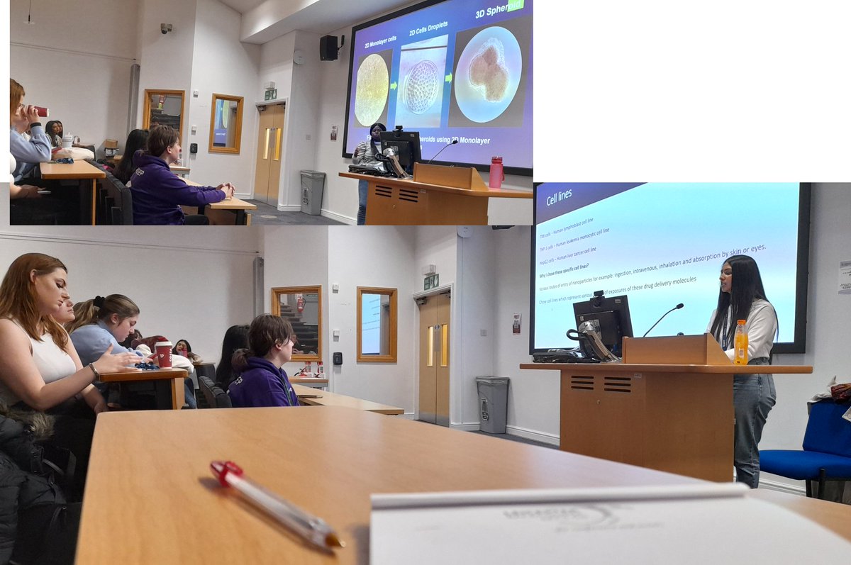Excellent #research talks <a href="/Ibemusu1/">Ibemusu Michael Otele</a> <a href="/trishaa_patel/">Trisha✨</a> Adiba, Gemma &amp; Hana to UGs BMS/MS  <a href="/DMUDRCOL/">DMU Doctoral College</a> <a href="/DMUHLSPHD/">DMU HLS PhD</a> <a href="/DMUHoSAHS/">P Illingworth he/him</a> <a href="/dmuhls/">HLS</a> under PGR Student Teaching Pathway (STeP) <a href="/dmuleicester/">dmuleicester</a> useful information into PGR degree by Simren &amp; Jessica <a href="/DMUFrontrunners/">DMU Frontrunners</a> &amp; PhD challenges by Bakry