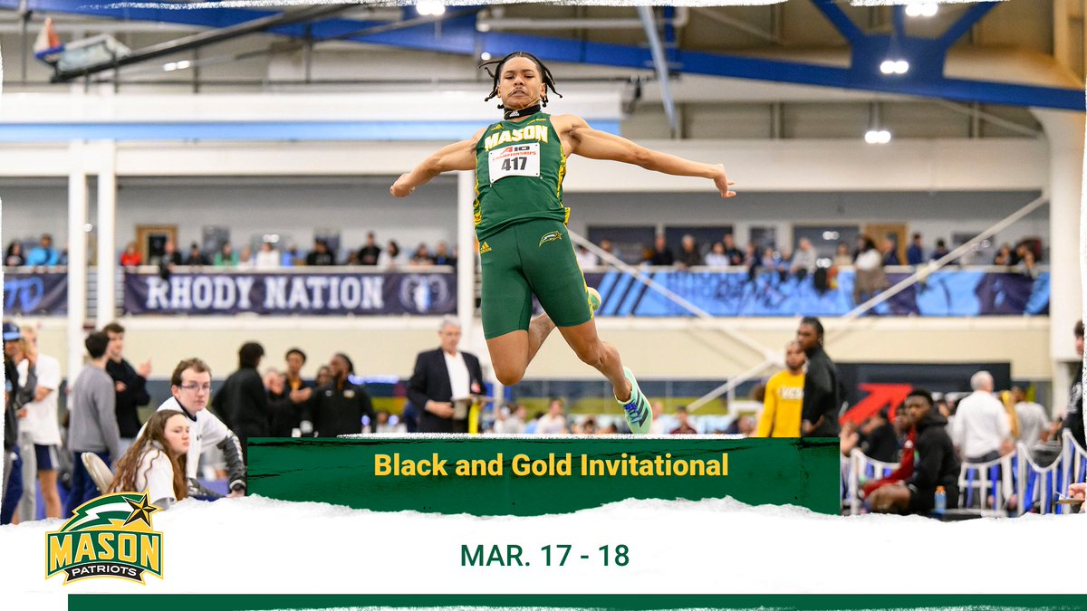 GeorgeMasonTFXC's tweet photo. Black and Gold Invitational today and tomorrow!🏃‍♂️🏃‍♀️ https://t.co/EI3v2qLJZy