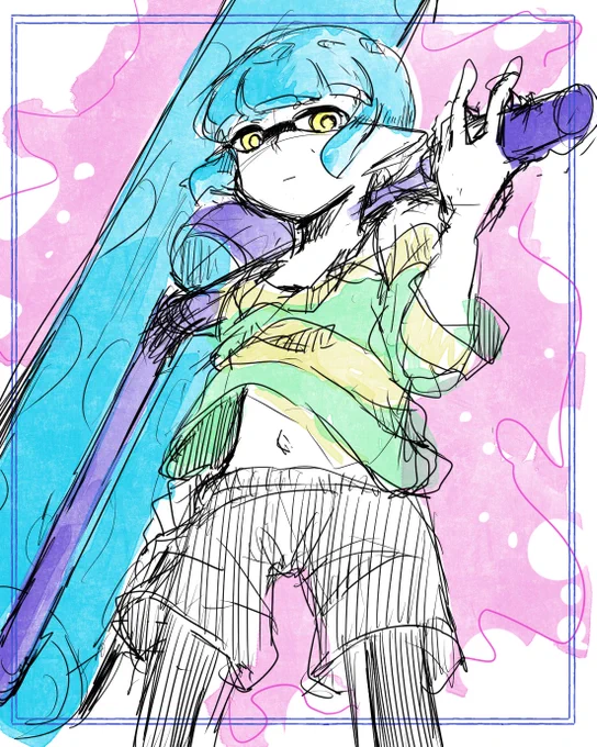 スプラ2の子「クラ」 