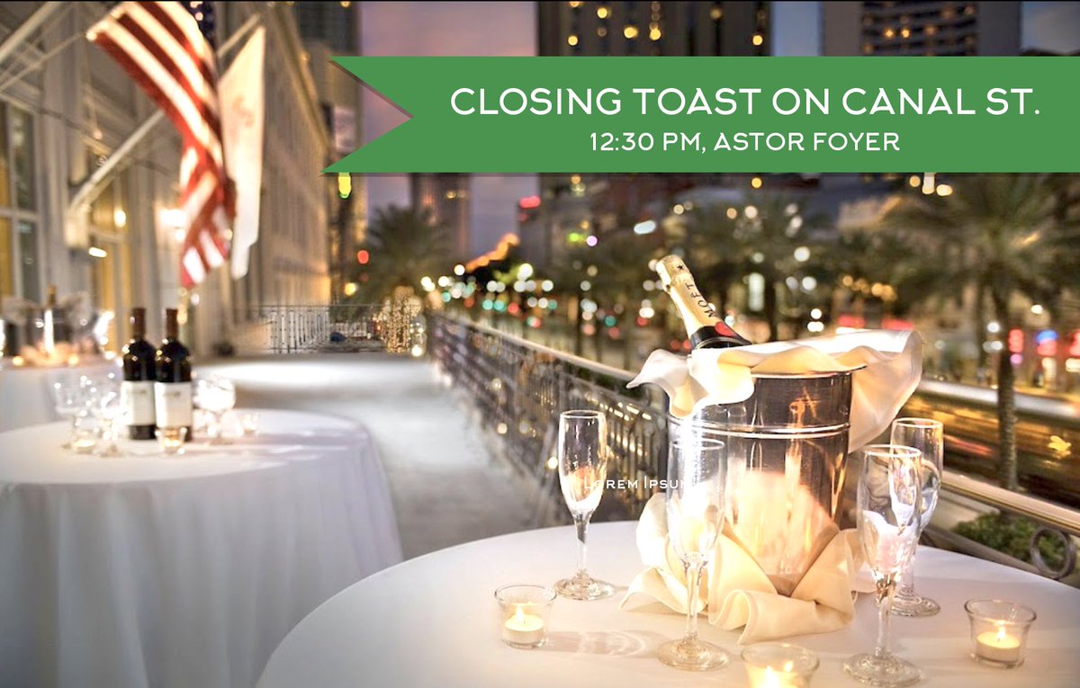 SITEconf's tweet image. What a wonderful week in New Orleans! Join us at 12:30 for a final “Cheers” to SITE 2023 and the fun we’ve had together. Next stop, Vegas! #site23