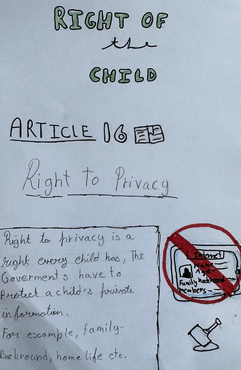1C have been using their knowledge of Human Rights and the #UNCRC to create posters of their rights! Great to see some enthusiasm and commitment- especially on a Friday afternoon! ⭐️⭐️⭐️<a href="/PortobelloHigh/">Portobello High Sch</a>