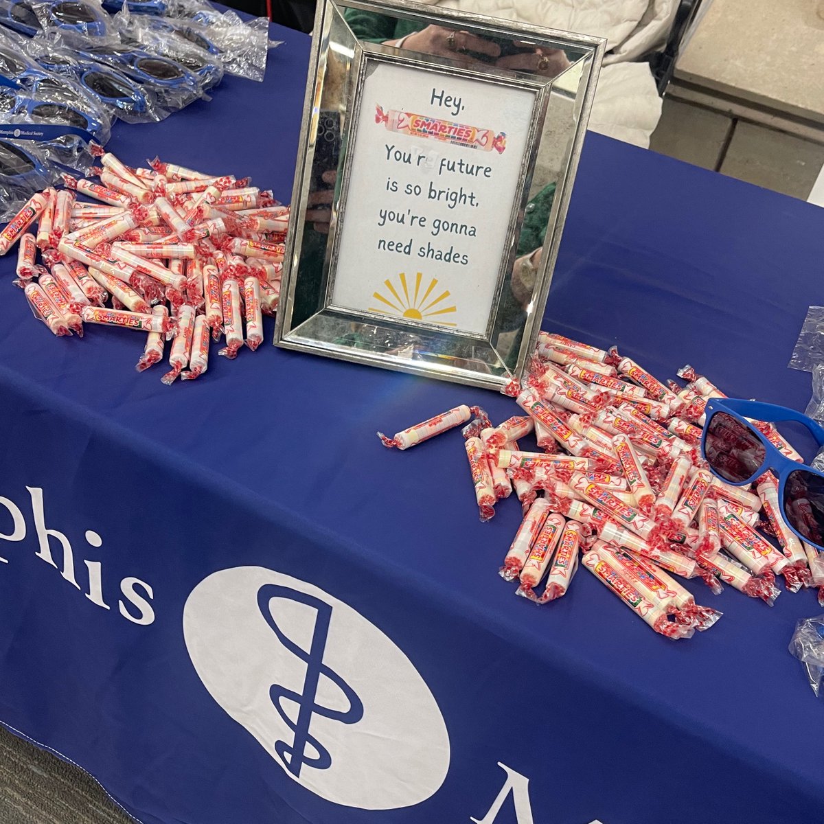 MemphisDocs's tweet photo. We are setup ready to celebrate with @uthsc students today! #match2023 https://t.co/sGb5M6MYib