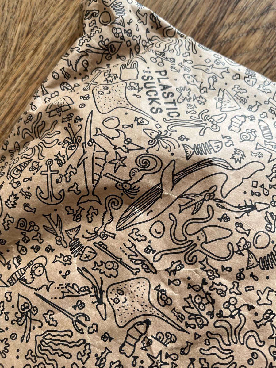 My first <a href="/PurelyClothed/">Purely Clothed</a> delivery is here - LOVE the packaging before I even open the parcel