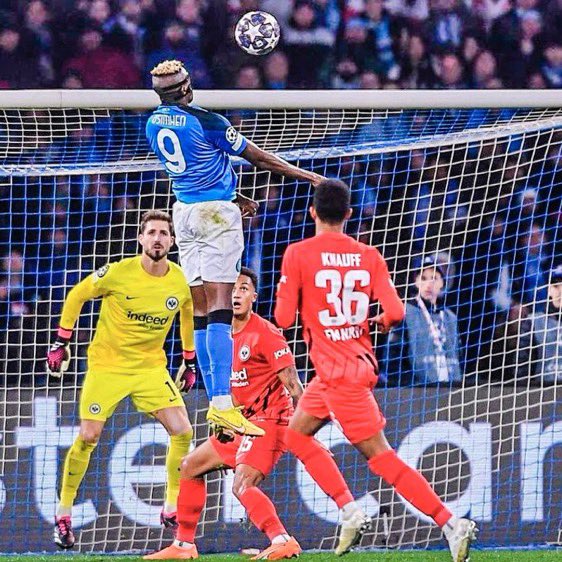 _AsiwajuLerry's tweet photo. BREAKING! 🚨

Victor Osimhen’s header against Eintracht Frankfurt has won the UCL goal of the week! This is just the beginning. 🐐 https://t.co/3Ez1Wj5aup