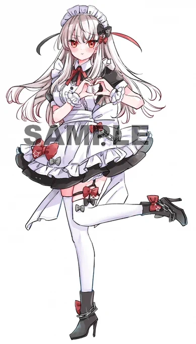 「にんげん!これで元気…でる?」メイド服で癒そうとする死神ちゃんアクスタと新刊のセット!予約はゲーマーズさんでどうぞ↓ 