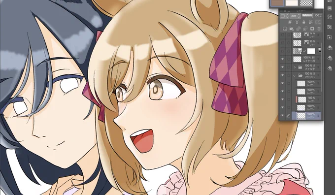 色塗りってほんに難しい…これで大丈夫かしらん 