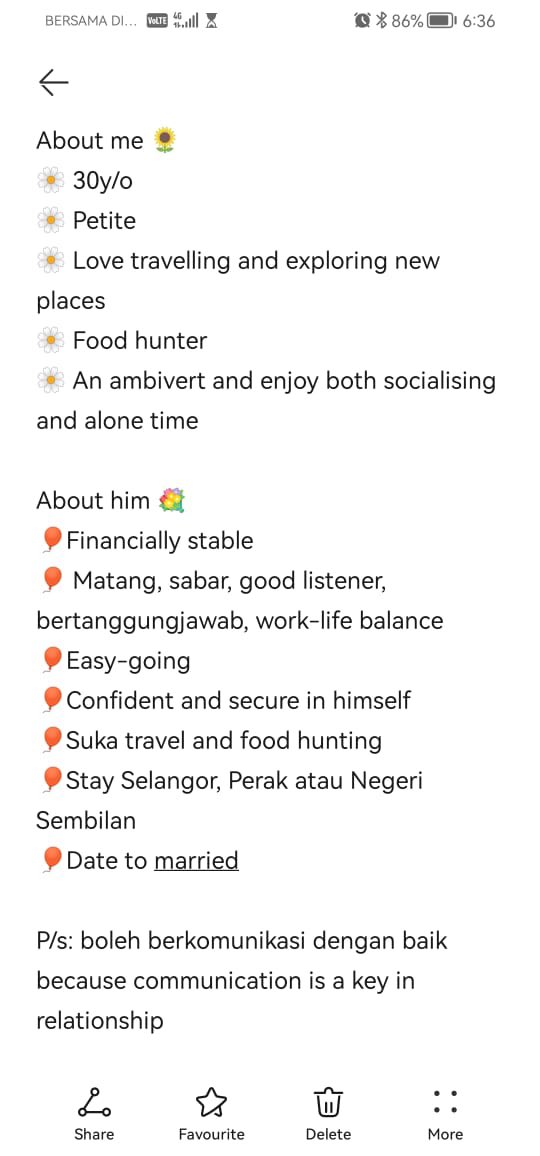 luqmaaaannnnn's tweet photo. Hi @TwtJodohMY 

My friend is looking for someone to complete half of her deen.

Nama dia Fatin. Boleh DM dia dekat IG,  _hellofatin_ kalau nak kenal dengan serius! 

Dia sangatlah baik dan mudah terhibur. Pergi lah kenal2 manatau jodoh 🤩 https://t.co/0D96vwAdXc