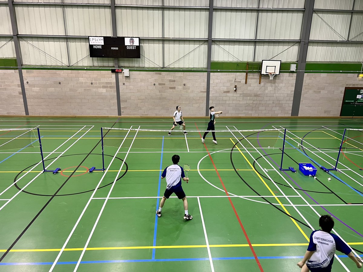 JanssonLiz's tweet photo. Good win by the Mixed U18s yesterday. 🏸 @EpsomC_Sport #badminton #u18 https://t.co/uSR5tVHLry