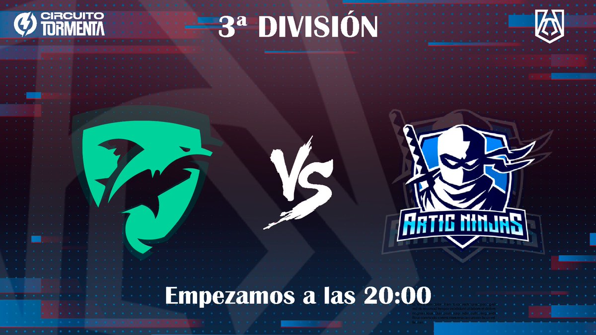 Por si pensabas que con un #partidazo no tenías suficiente mejor por partida doble... 😱😱😱

⚔️ @ArcticNinjas 🆚 <a href="/LKGamingClub/">LK Gaming</a> #Academy
🕰️20:00
📺twitch.tv/klaoo_

#Temporada7 #3ªDivisión #JORNADA2 #ALL #Partner