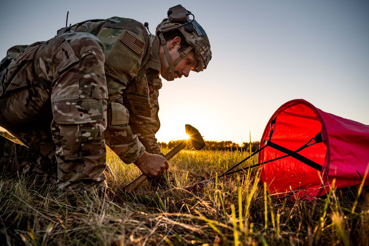 VS-17 Panels.  These are the Orange panels Used to mark the Landing Zones.  Who sets up the Landing Zones?  Combat Controllers set up the landing zones, inspect and insure the safety of all airtraffic into the LZ.  VS-17 panels, I always carried one.  Happy Saint Patrick's Day!