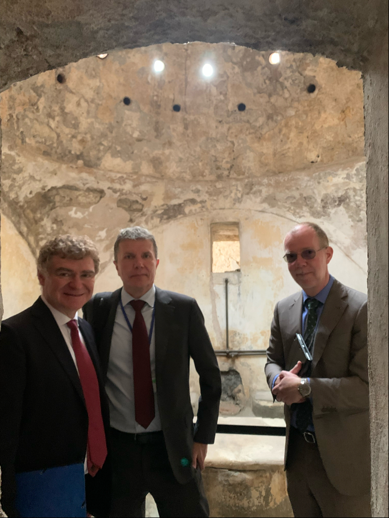 EU_MarioNava's tweet photo. The 🇪🇺funded restoration of the Tuzla Hamman in Larnaca is another concrete step to preserve the culture of the whole Cyprus.
Thanks to the generosity of the owners of this💎and to the Technical Committee on Cultural Heritage and @UNDPCY for bringing forward this fantastic work. https://t.co/NNdXZxmo0J