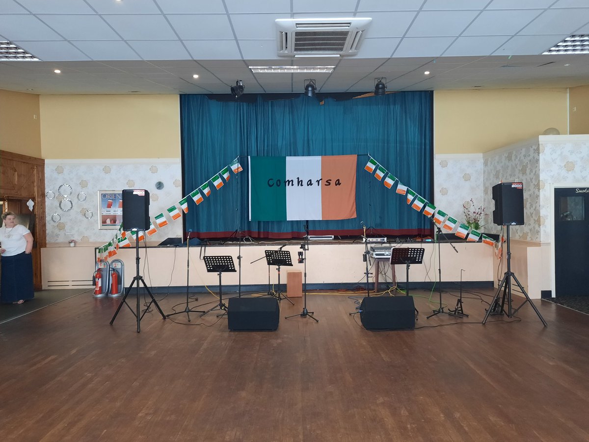 Ready for tonight's private function and a busy week end