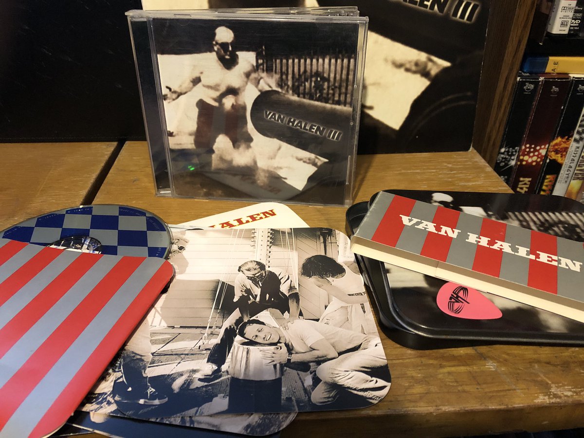 DrummerRob10's tweet photo. Iโve been saying it since itโs release 25 years ago today. @VanHalen released VH III on this date. This album still moves me and has been tops on my list for 25 years! Thank you @garycherone @RealMadAnthony @alexvanhalen & the late great @eddievanhalen for MY VH album! #OneIWant https://t.co/vgKUH8ylR0