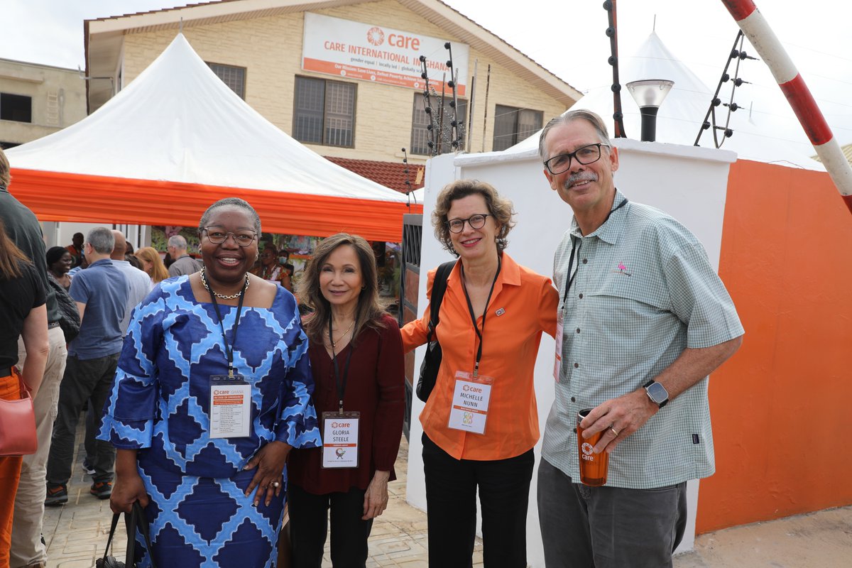 Michelle Nunn (@michellenunn) on Twitter photo The <a href="/CareGhana/">CARE Ghana</a> team welcomed our <a href="/CARE/">CARE (care.org)</a> board members with an extraordinary embrace, including an amazing gallery walk of their programs at the office in #Accra. We learned about CAREâs work to pass a gender-transformative land act and a government agricultural index. The <a href="/CareGhana/">CARE Ghana</a> team welcomed our <a href="/CARE/">CARE (care.org)</a> board members with an extraordinary embrace, including an amazing gallery walk of their programs at the office in #Accra. We learned about CAREâs work to pass a gender-transformative land act and a government agricultural index.