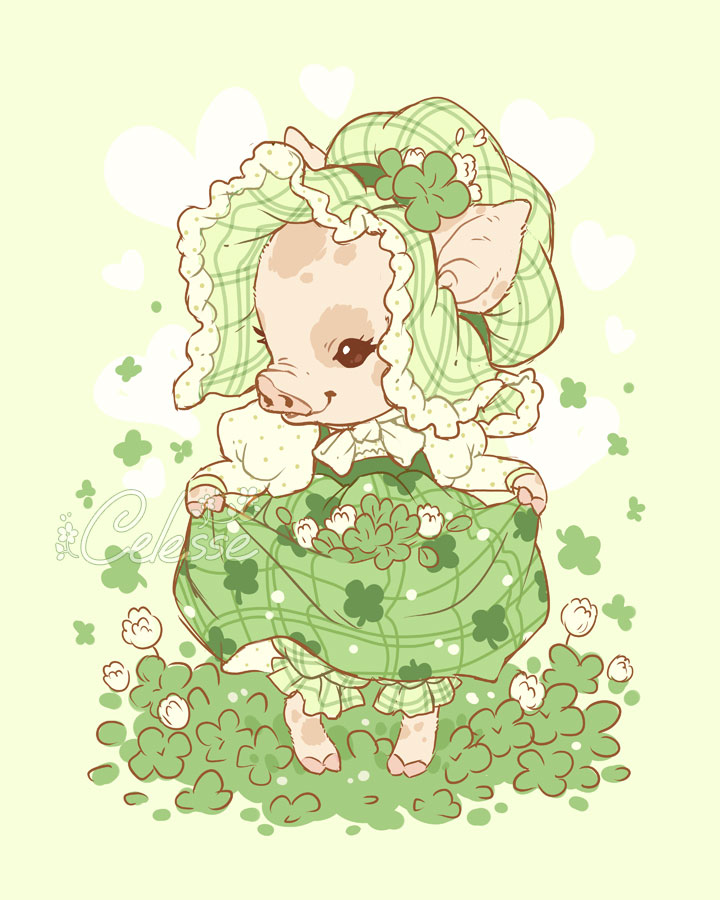 「Green  Happy St. Patrick's Day! 」|✿ Celesse ✿のイラスト