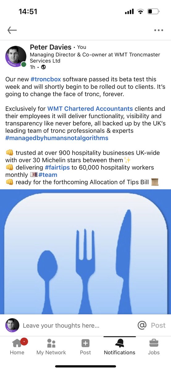 peterdavies4371's tweet photo. #troncbox update👇

(spoiler : it’s incoming and will change the face of tronc, forever)

#fairtips #tronc #tipping #thefutureoftronc @WMTLLP @WMTHospitality @opsyte @MattTLondon https://t.co/PrtVWEiW0T