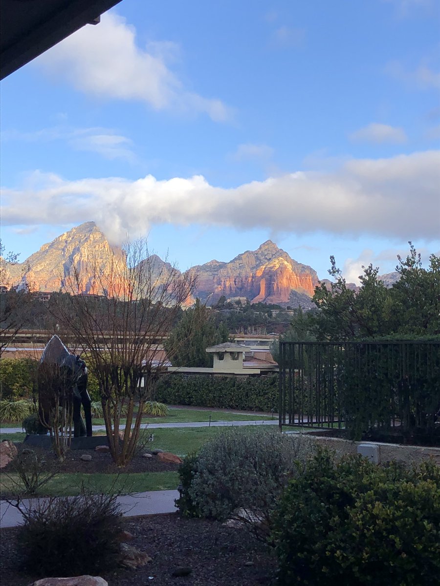 My view this morning. Tomorrow I check another item off my #BUCKETLIST <a href="/GrandCanyonNPS/">Grand Canyon NPS</a>