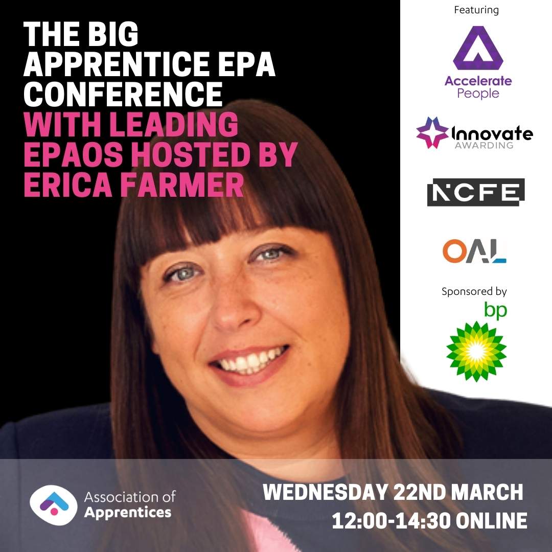 Innovate Awarding (@innovate_awards) on Twitter photo Today we're joining our friends over <a href="/AssocApprentice/">Association of Apprentices</a> at their BIG Apprentice EPA Conference 2023.
If you haven't booked yet, don't miss out!
We'll be talking about Portfolio and Professional Discussion in the #EPA journey.
associationofapprentices.org.uk/the-big-virtua… Today we're joining our friends over <a href="/AssocApprentice/">Association of Apprentices</a> at their BIG Apprentice EPA Conference 2023.
If you haven't booked yet, don't miss out!
We'll be talking about Portfolio and Professional Discussion in the #EPA journey.
associationofapprentices.org.uk/the-big-virtua…