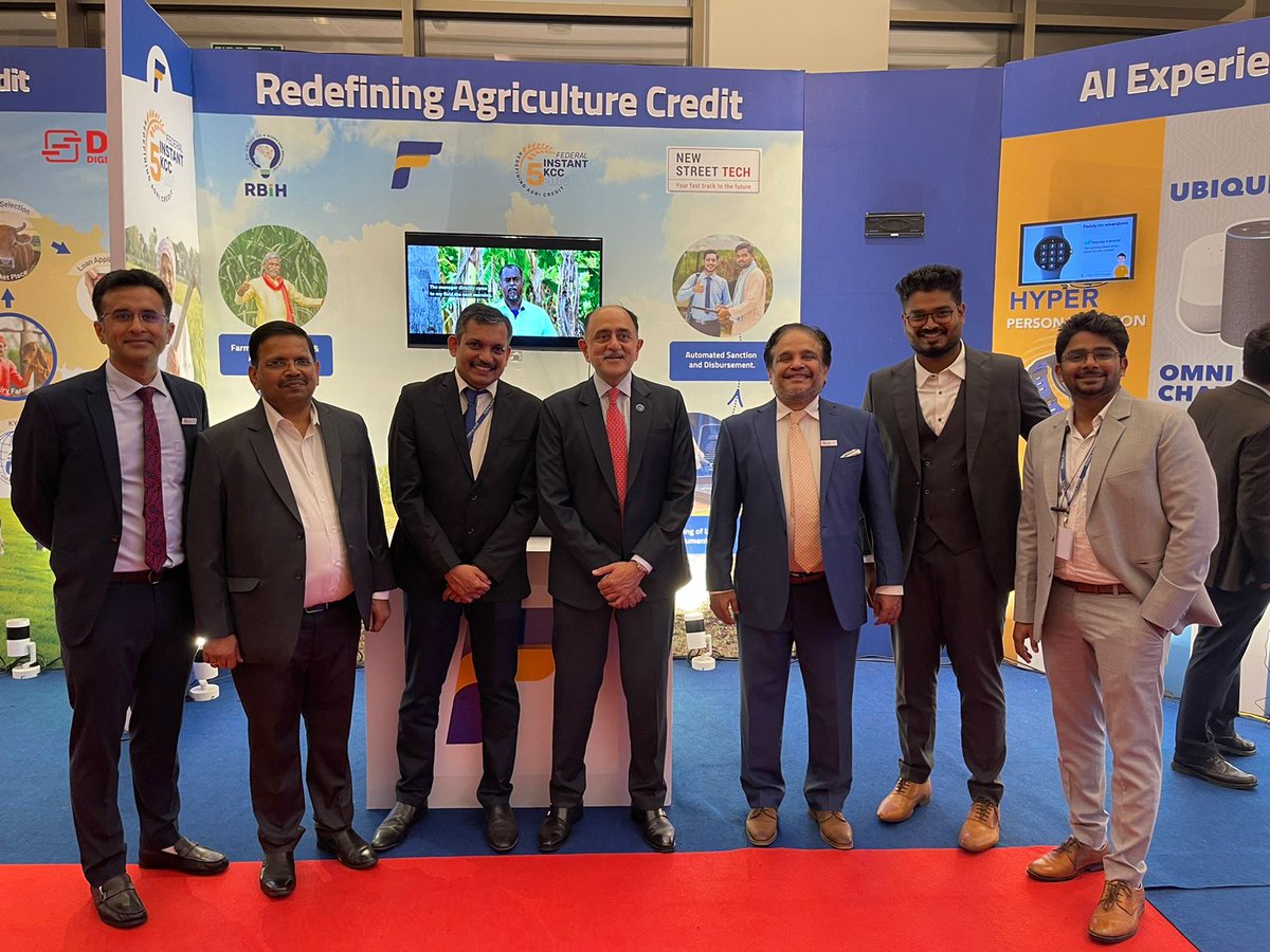 New_Street_Tech's tweet photo. We are happy to attend the 17th K P Hormis Commemorative Lecture. We are proud of our partnership with Federal Bank and glad to see one of our joint initiatives, the instant KCC loan project showcased at this event!
#FederalBank #NewStreet https://t.co/38GNQb8yCs