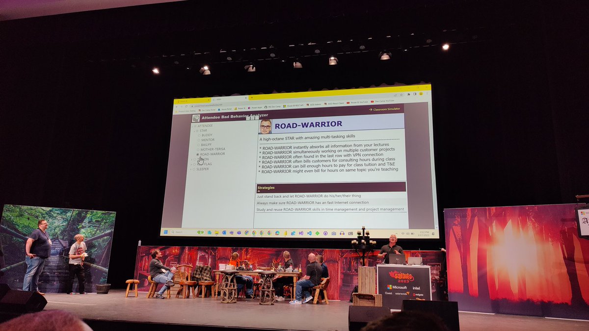 FreeYourDataCon's tweet photo. Great #BIPowerHour with lots fun and absolutely learned nothing 😁 at @SQLBits @Kjonge @cwebb_bi @patrickdba @SQLMissSunshine @JayPowerBI @GuyInACube https://t.co/Z4yVolMqEy